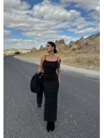 Siyah Street Sweat&Elbise İkili Takım