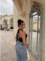 Siyah Summer Degaje Bluz