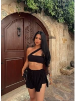 Siyah Tennis Şort Etek