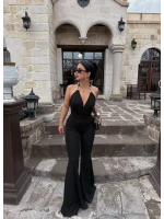Zincir Aksesuarlı İspanyol Tulum