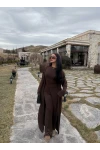 Kahve Üçlü Sandy Basic Takım