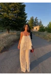Beyaz Elora Volanlı İkili Takım