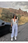 Gri Flow Jogger Eşofman Altı