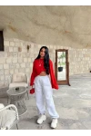 Gri Soft Baggy Eşofman Altı