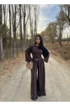 Kahve Modal Kemer Takım