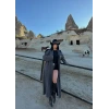 Antrasit Basic Uzun Triko Hırka