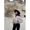 Bej Kaşe Bomber Mont