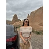 Bej Katlamalı Madonna Kaşkorse İkili Takım