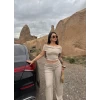 Bej Katlamalı Madonna Kaşkorse İkili Takım