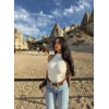 Beyaz Kolsuz Sakallı Triko