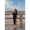 Biyeli Kaşkorse Elbise