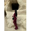 Bordo Çift Fermuarlı İspanyol İkili Takım