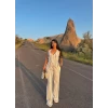 Çizgili Rustik İkili Takım