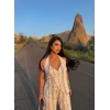 Çizgili Rustik İkili Takım