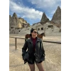 Dik Yaka Suni Deri Mont