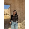 Fermuarlı Dik Yaka Bodysuit