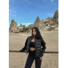 Fermuarlı Şişme Mont