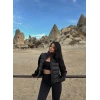 Fermuarlı Şişme Mont