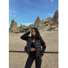 Fermuarlı Şişme Mont