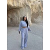 Gri Comfort Eşofman Üçlü Takım