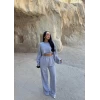 Gri Comfort Eşofman Üçlü Takım