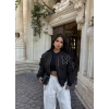 İçi Dolumlu Logo Bomber Mont