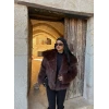 Kahve Şal Yaka Kürk