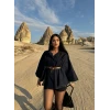 Kemerli Denim Panço