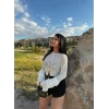Kolları Volanlı Triko