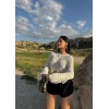 Kolları Volanlı Triko