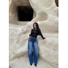 Mavi Wide Leg Denim Pantolon