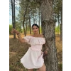 Pudra Madonna Etekli İkili Takım