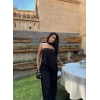 Siyah Asimetrik Sandy Üçlü Takım