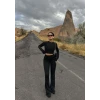 Siyah Auris Büzgülü İkili Takım