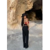Siyah Basic Kaşkorse Pantolon
