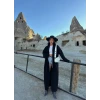 Siyah Basic Uzun Triko Hırka
