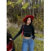 Siyah Biyeli Basic Crop