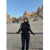 Siyah Dalgıç Fermuarlı Üçlü Takım