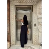 Siyah İçi Astarlı Şalvar Pantolon