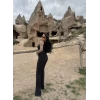 Siyah Jakar Çizgili İkili Takım