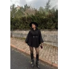 Siyah Kemerli Buklet Panço
