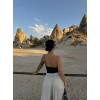 Siyah Nova Aksesuarlı Bluz