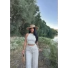 Taş Halter Fitilli İkili Takım