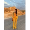Yeşil Halka Detay Fitilli İkili Takım
