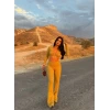 Yeşil Halka Detay Fitilli İkili Takım