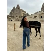 Yüksek Bel Baggy Pantolon
