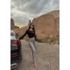 Yüksek Bel Leopar Tayt