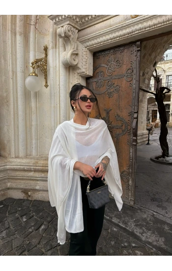 Beyaz Vorteks Triko Panço