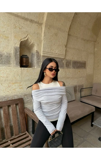 Gri Çilek İkili Badi Takım