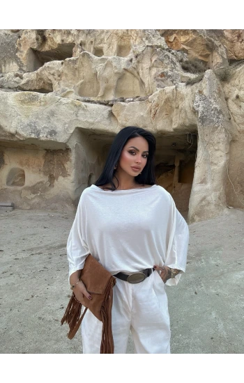 Beyaz Yarasa Sandy Bluz